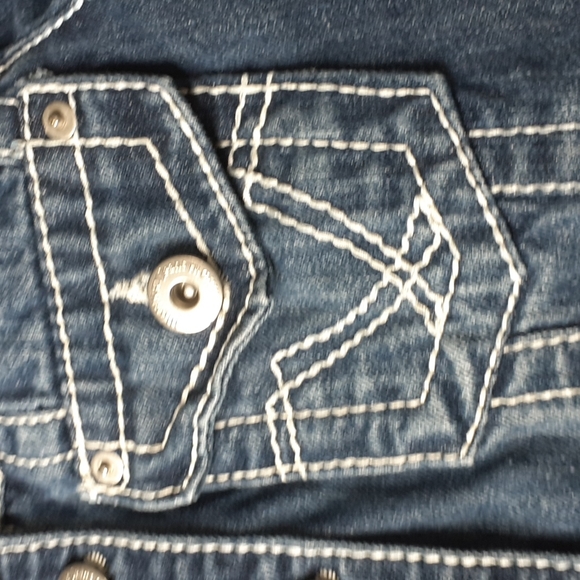 Highway Jeans Cover-Up Jean Jacket  Teen Size Medium - Picture 12 of 16